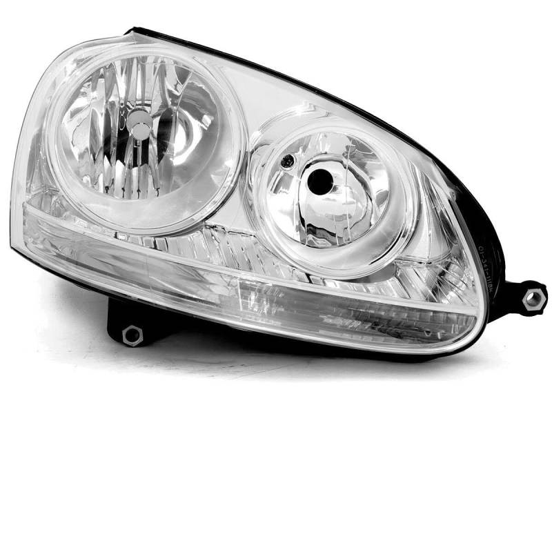 DM Autoteile Golf 5 V Scheinwerfer Rechts Chrom Halogen H7/H7+STELLMOTOR auch Jetta 05-10 von DM Autoteile