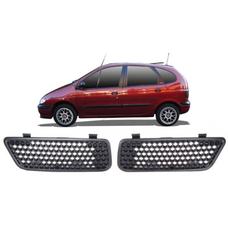 DM Autoteile 306108 Kühlergrill Kühlergitter vorne links kompatibel für Renault Scenic I Megane JA0/1 1999-2003 von DM Autoteile