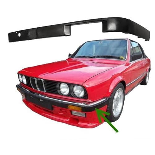 DM Autoteile Leiste Stoßstange Zierleiste ABS vorne Links passt für 3er E30 Facelift 87> von DM Autoteile