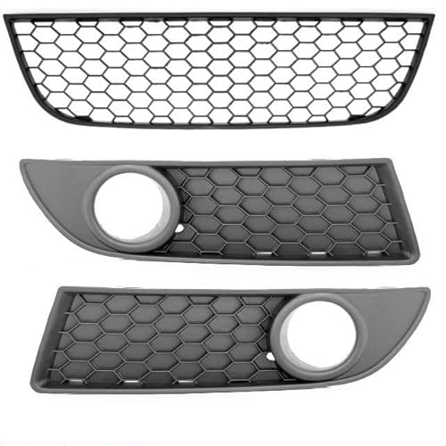 DM Autoteile Polo 9N3 Stoßstangengitter Frontgrill Set GTI Wabengitter 05-09 Wabengrill von DM Autoteile