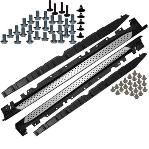 DM Autoteile Set Aluminium Trittbretter Einstieg+Anbaumaterial passt für X6 E71 E72 08-14 von DM Autoteile