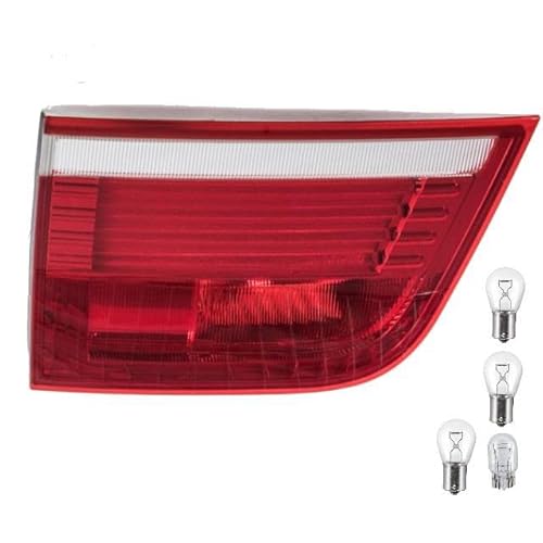 DM Autoteile SET LED Rückleuchte Innen Links für X5 E70 07-10 Rot Weiß +LEDs+Birnen Paket von DM Autoteile