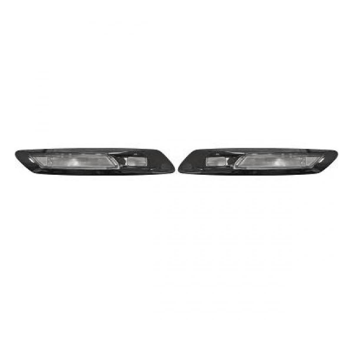 DM Autoteile Seitenblinker Blinker Set Smoke Schwarz Rauchglas kompatibel für BMW 5er F10 F11 136973 von DM Autoteile