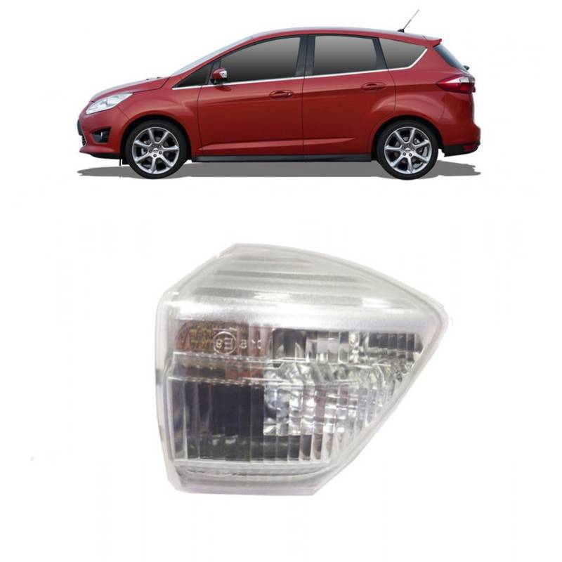 DM Autoteile 140437 Spiegelblinker vorne rechts kompatibel für Ford C-Max II Galaxy Kuga S-Max von DM Autoteile