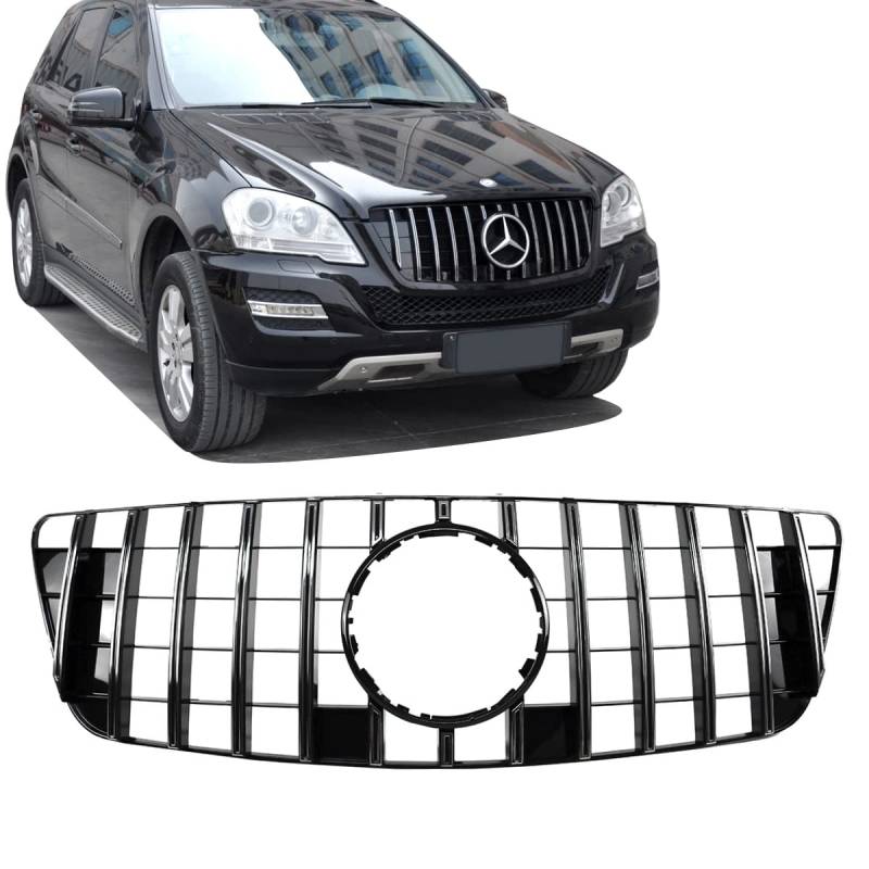 Kühlergrill Chrom kompatibel für Mercedes ML W164 09-11 Facelift auf Sport-Panamericana GT DM Autoteile 2772 von DM Autoteile