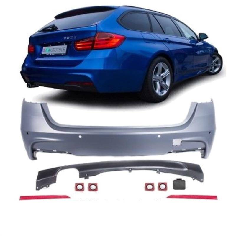 DM Sport Heck Stoßstange hinten PDC passt für 3er F31 Touring Serie & M-Paket von DM Autoteile