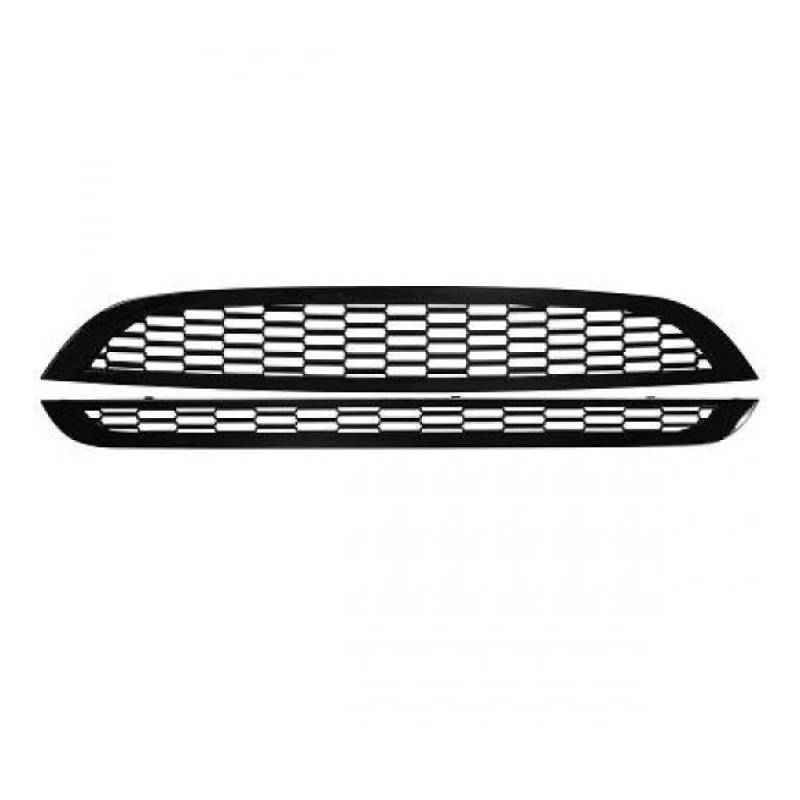 Kühlergrill Frontgrill Schwarz kompatibel für Mini Cooper S R50 R53 Cabriolet (R52) ab 2004 DM Autoteile 136887 von DM Autoteile