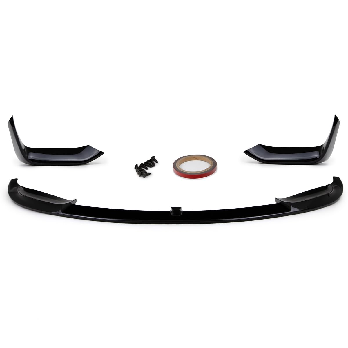 DM Autoteile 916030 Sport Front Spoiler Lippe schwarz glänzend kompatibel für BMW 3er F30 F31 M3 Zubehör Stoßstange oder Hausmarke 1680+1635 von DM Autoteile