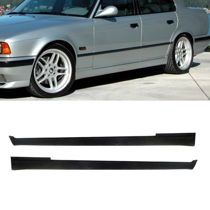 Sport Seitenschweller Set kompatibel für BMW 5er E34 Limo Touring 87-97 M-Technik DM Autoteile 14267 von DM Autoteile