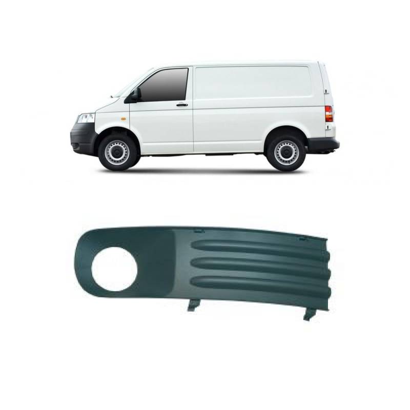 DM Autoteile 373303 Nebelscheinwerfer Gitter vorne rechts kompatibel für VW Transporter T5 7HA VFL 2003-2009 von DM Autoteile