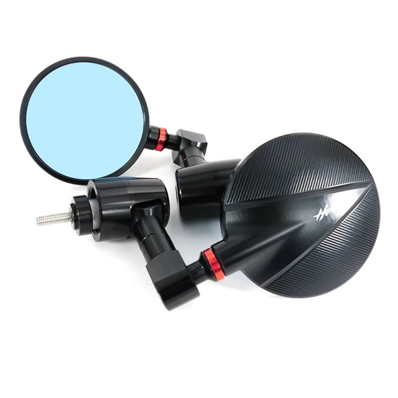 DMAIS Spiegel für Lenkerende Für CB250F Hornet 250 CB600F Hornet 599 CB900F Hornet 900 Motorrad Griff Bar Rearview Außenspiegel Bar End Spiegel Motorrad Spiegel(4) von DMAIS