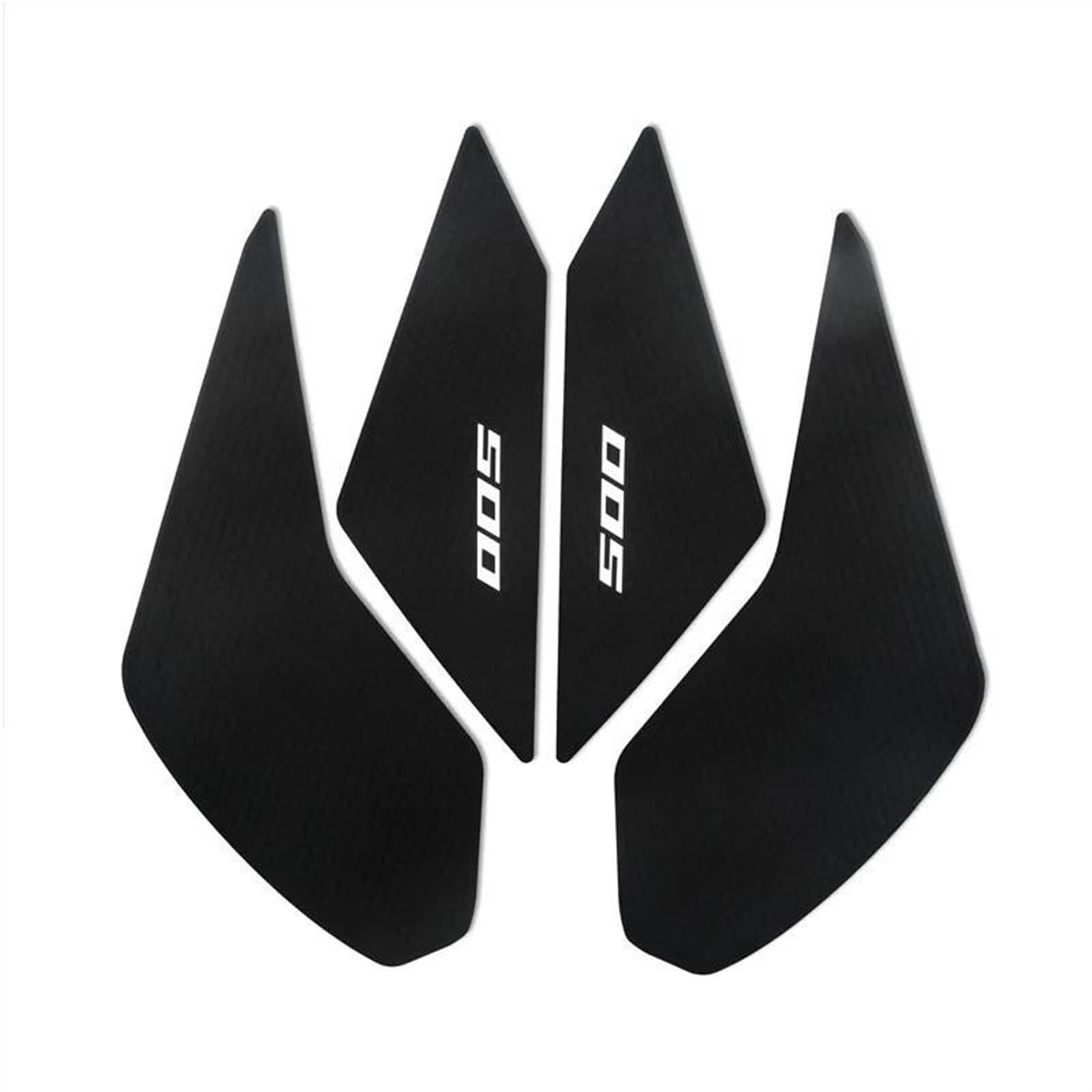 DMAIS Tank Pads Für CBR500R CBR 500R CB500F 2019-2023 2020 2021 Motorrad Aufkleber Anti Slip Kraftstoff Tank Pad Seite Gas Knie Grip Motorradzubehör von DMAIS