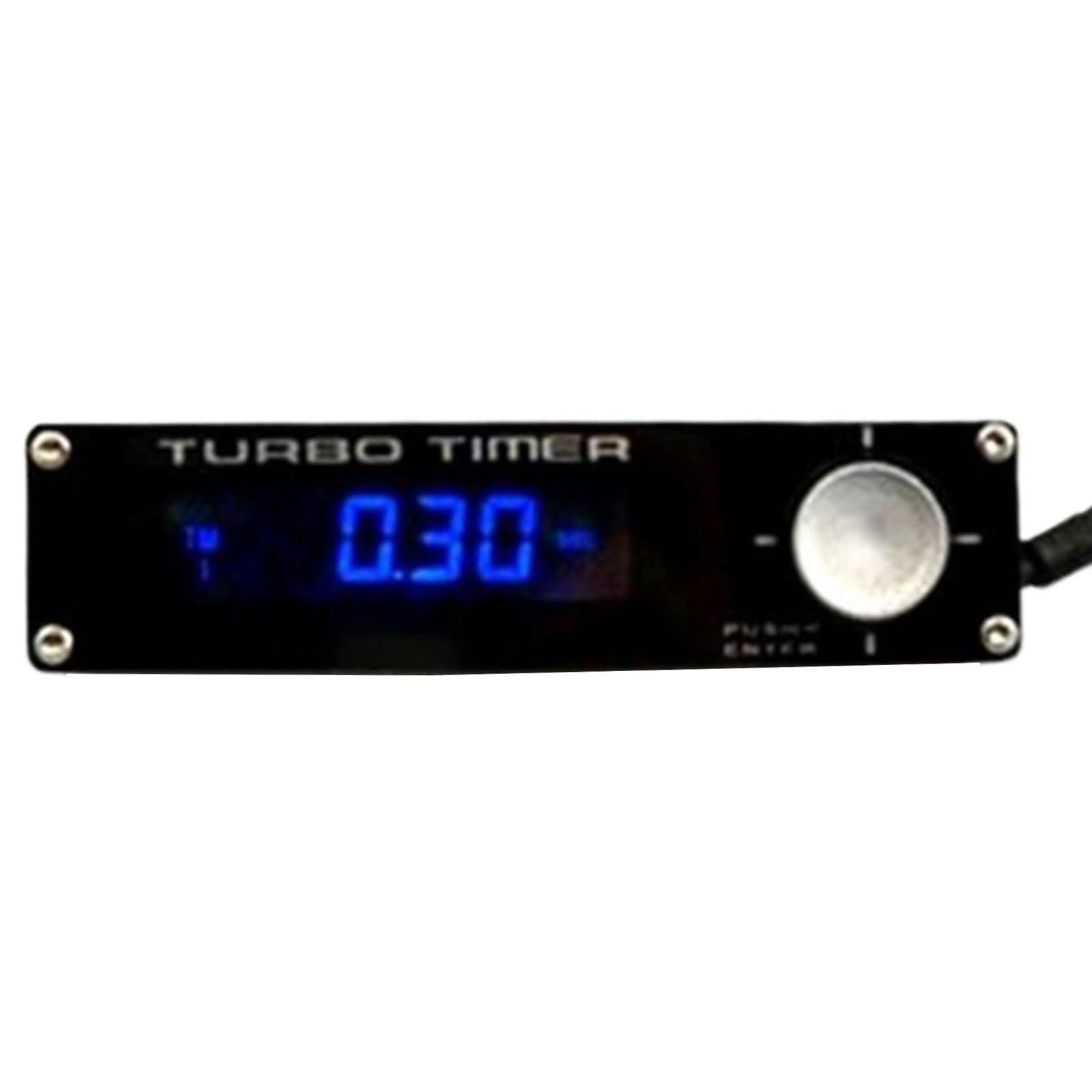 Turbo Timer Werkzeug, Auto Turbo Display, Längere Motorlebensdauer Auto Turbo Timer, Bequemes Turbo Timer Kit, Turbo Timer Display für Motorschutz Auto Automobile von DMAIS