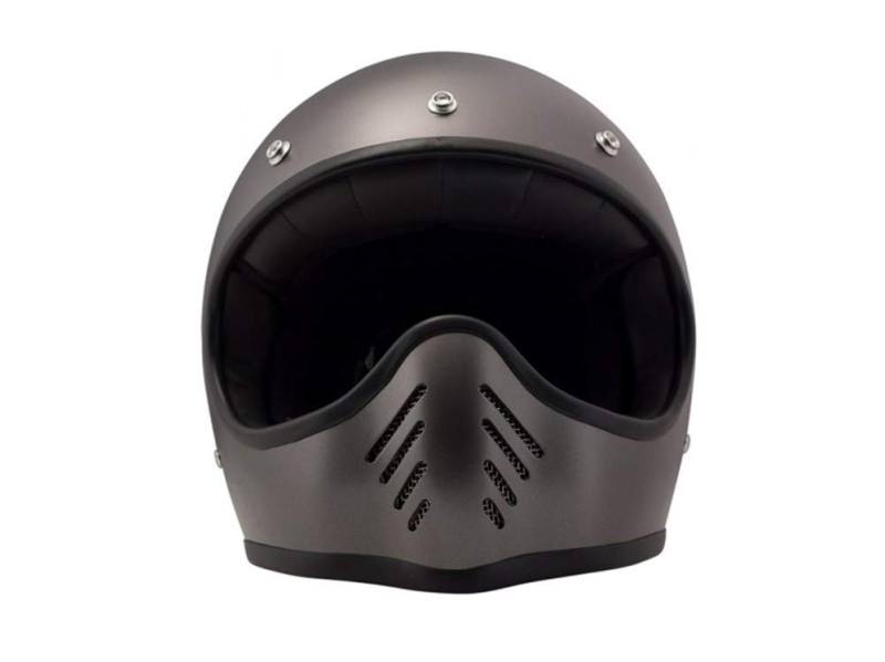 DMD, Motorradhelm, Seventyfive L Metallicgrau von DMD