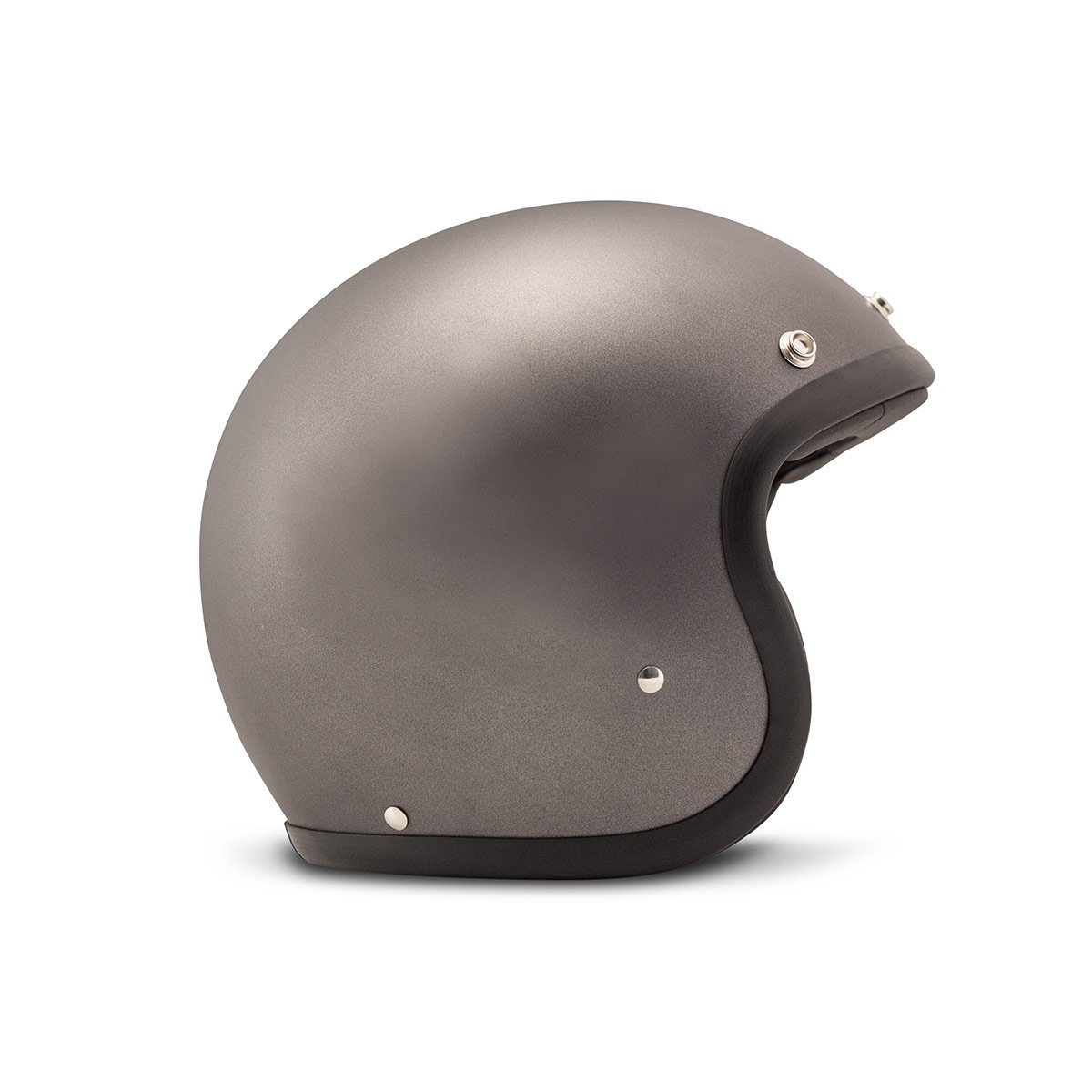 DMD Herren Jet-Vintage Motorradhelm, grau, S von DMD