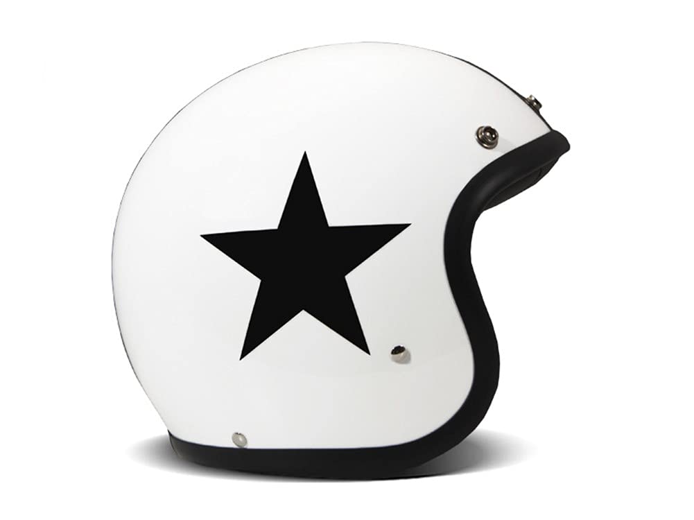 DMD 1jts30000sw05 Helm Motorrad, Star White, XL von DMD