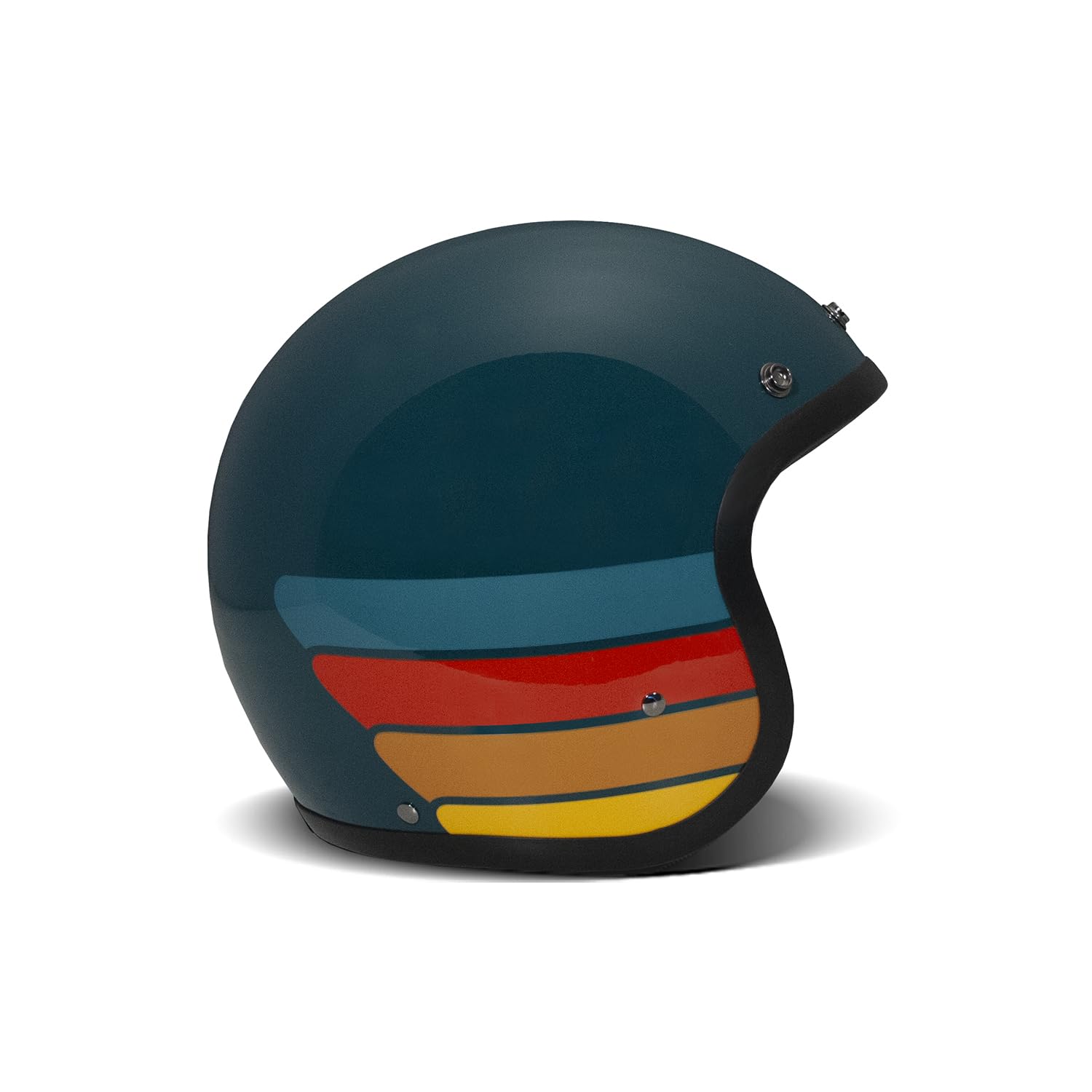 DMD Retro Petrolhead Open Face Helm Jethelm Motorradhelm ECE2206, L von DMD