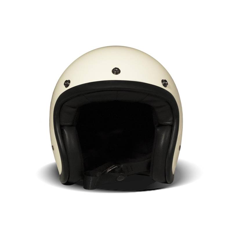 DMD Retro Solid Cream Open Face Helm Jethelm Motorradhelm ECE2206, L von DMD