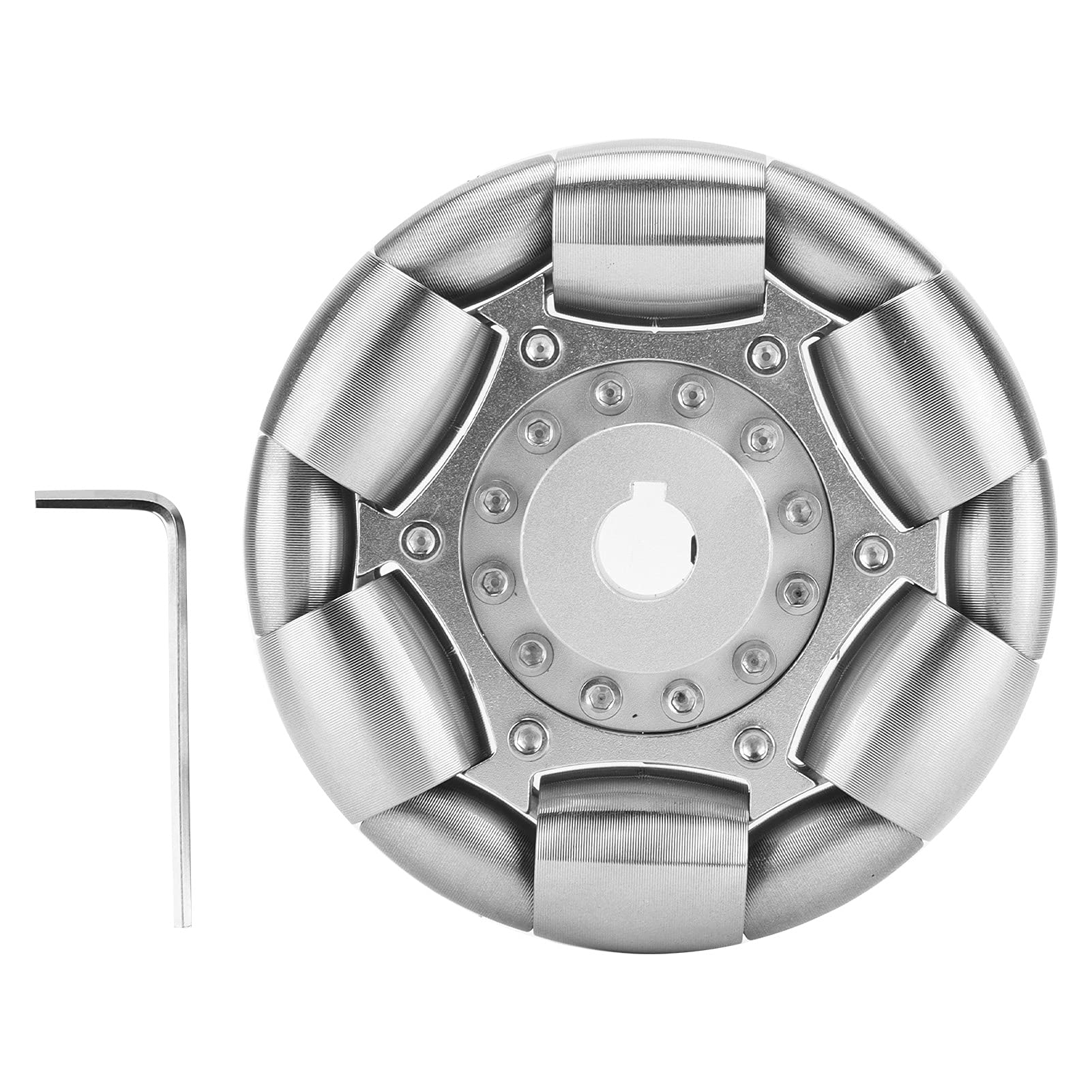 100 -mm -Edelstahlrollen Omni - Ballbot 14183 Glattes Bewegungs -RC -Autosrad von DMLENGOIN