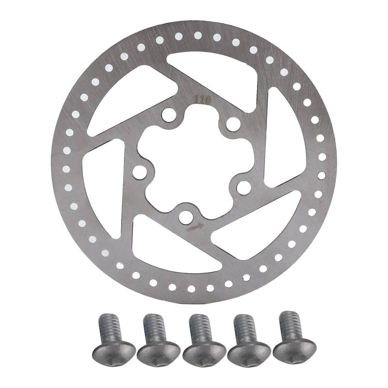 110 -mm -Scheibenbremsrotor -Edelstahlrotoren mit 5 Schrauben für M365 Elektrischer Roller von DMLENGOIN