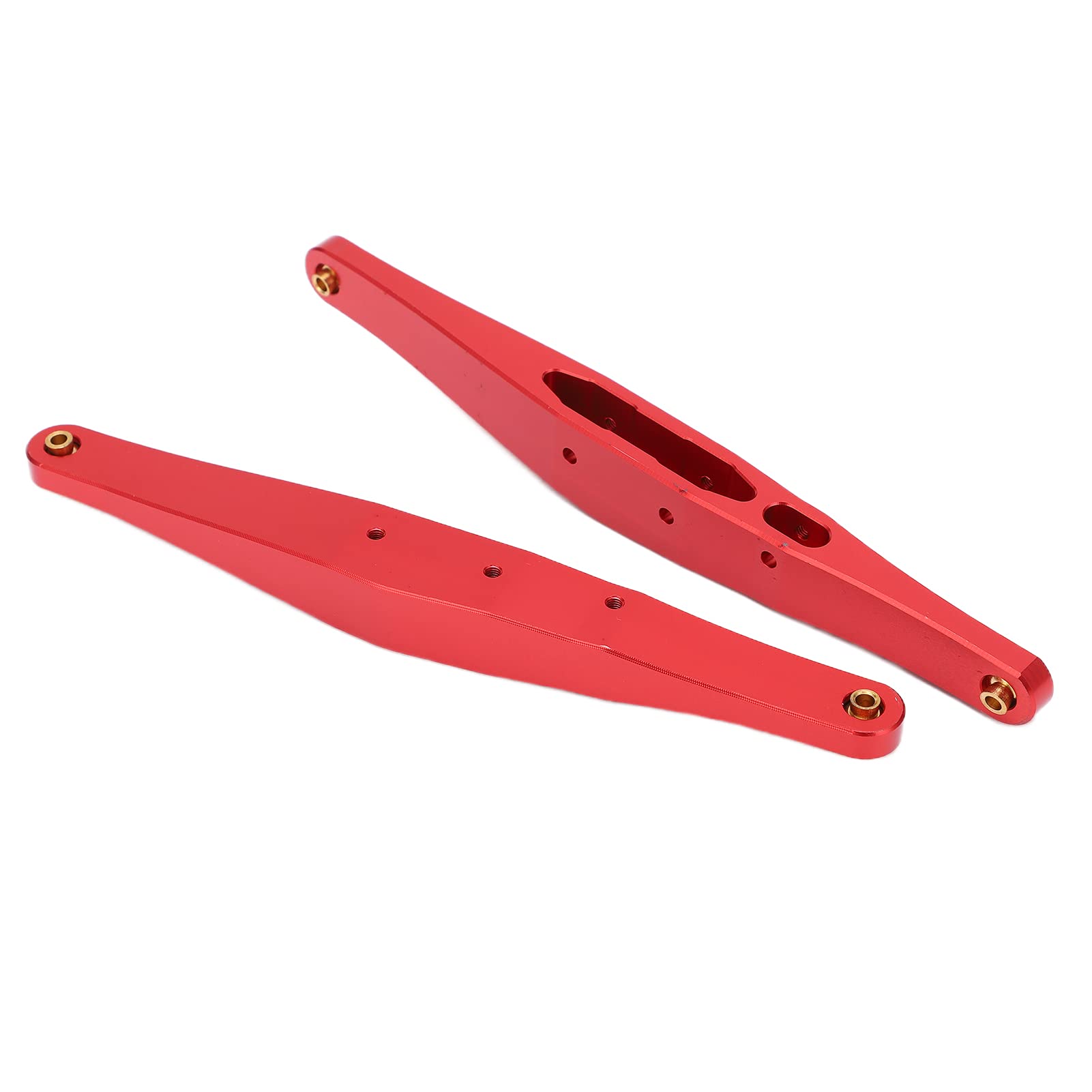 Aluminiumlegierung hinten nach hinten abgestufte Stange verbesserte Teile für Losi Baja Rey 2.0 V2 1/10 RC -Autos (Red) von DMLENGOIN