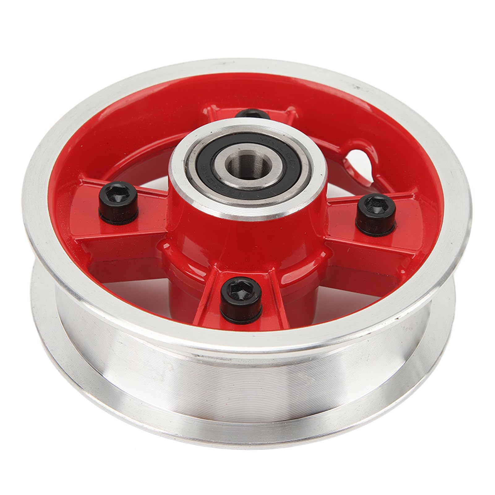 DMLENGOIN 8 -Zoll -Elektro -Roller -Vorderrad -Hub -Aluminium -Leichtmetall -Wheel -Rims -Hub -Hub -Slot 28mm rot für Roller -Enthusiasten von DMLENGOIN