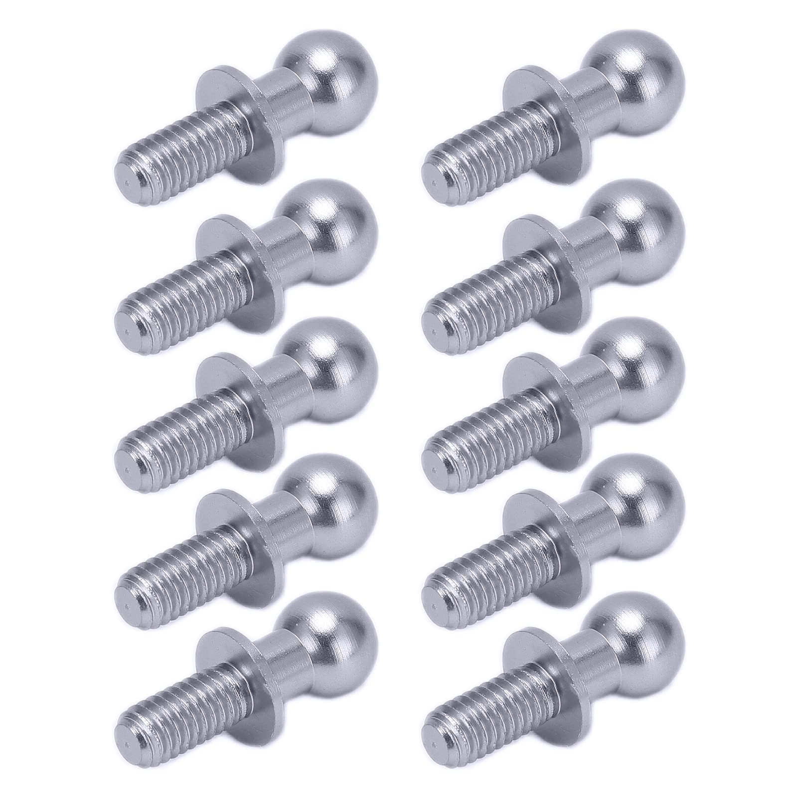 Metall-Kugelumlaufspindel-Verbindungsstange, Stoßdämpferende, RC-Autoteile für TT01 TT02 (Sie färben) von DMLENGOIN