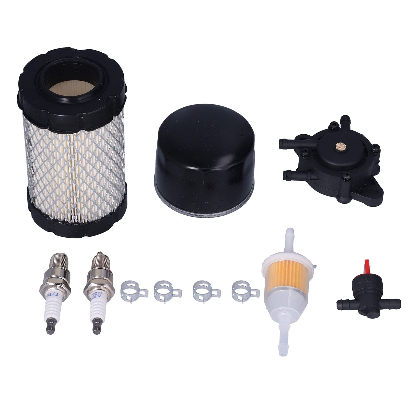 Rasenmäher Luftfilterpumpe Ölfilter Kraftstofffilter für D100 D105 D110 D130 D140 D160 D170 MIU14395 Gartenwerkzeugzubehör von DMLENGOIN