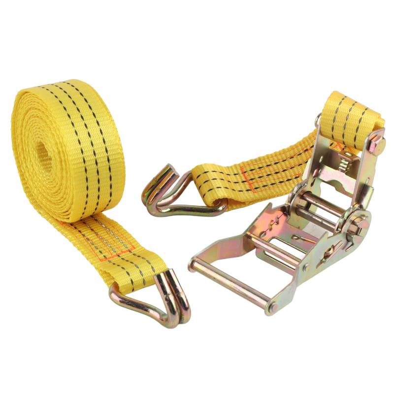 Verstellbare Frachtgurte Ratchet Tiedown Gepäckbeutel Bindgürtel robuster Metallrahmen für die Reise im Freien (4m/13.1ft) von DMLENGOIN