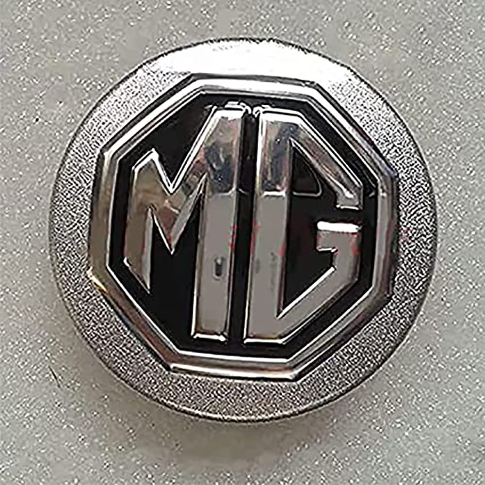 4 pcs Nabenkappen, für MG 60MM Nabendeckel Radnabendeckel Zierdeckel Auto Tuning Wasserdicht/Anti-Rost von DMOXI