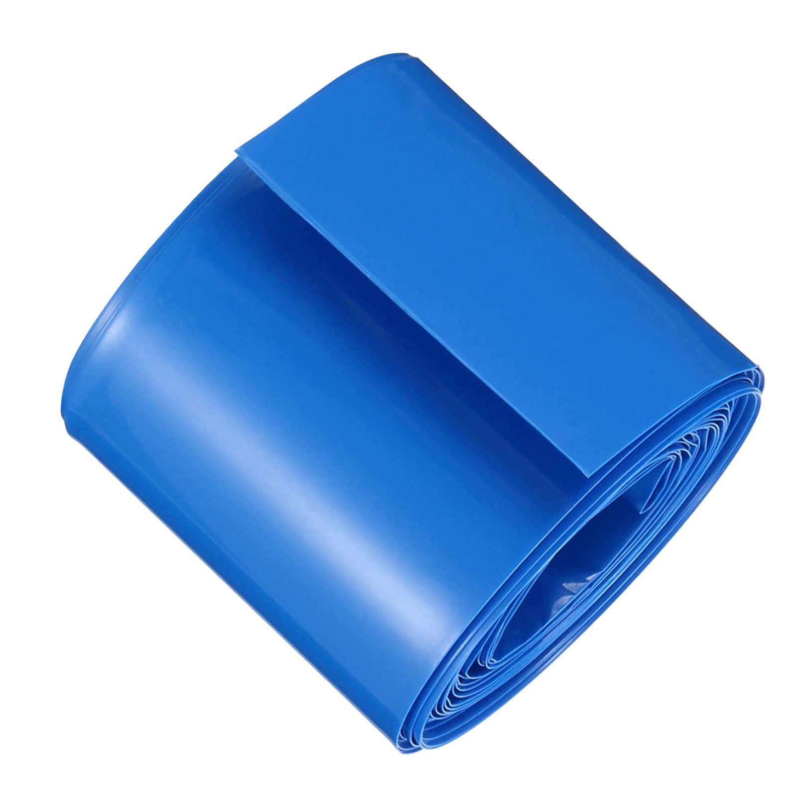 DMiotech 43mm Flach 5m Batterie Hüllen PVC Umschläge Wärme Schrumpf Schlauch Isolierung Schutz für 26650 Akku Pack Blau von DMiotech