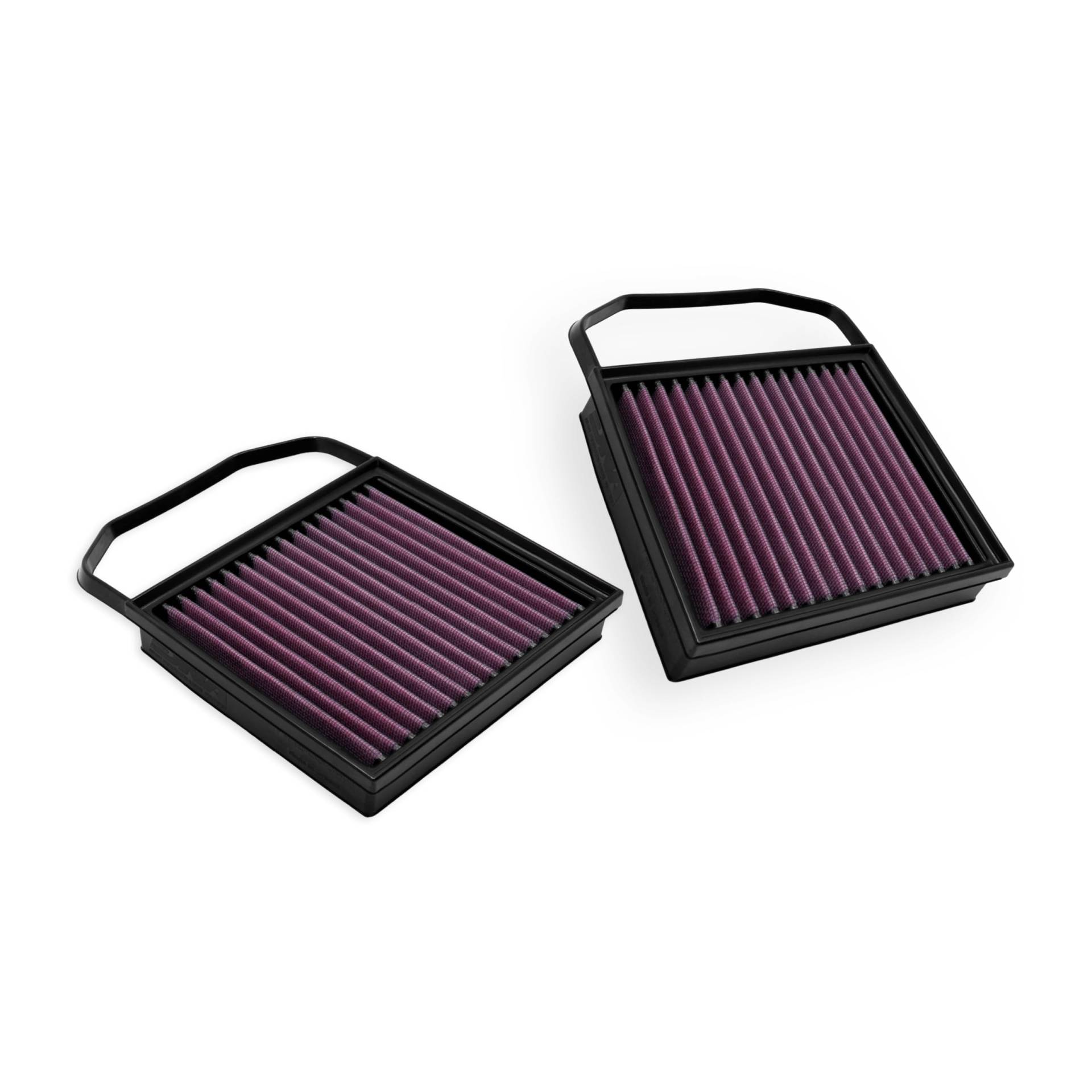 DNA Hochleistungs-Luftfilter kompatibel für Mercedes Benz Class C (W205-A205-C205-S205) C 400 3.0L V6 (14-21) mit 98-99% Filtrationseffizienz und 100,74% erhöhter Luftdurchfluss PN: P-ME43S24-01_SET von DNA High Performance Filters