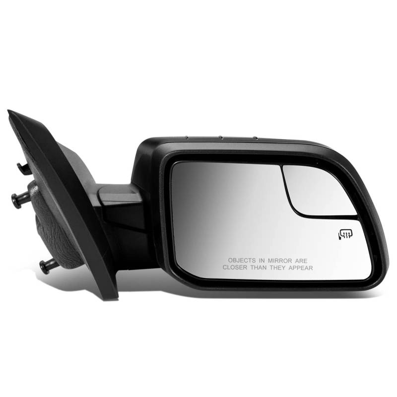 DNA Motoring Beifahrerseite beheizter klappbarer Rückspiegel mit Toterwinkel-Glas und Pfützenlicht, kompatibel mit Edge 2011-2014 OEM-MR-FO1321455 von DNA MOTORING