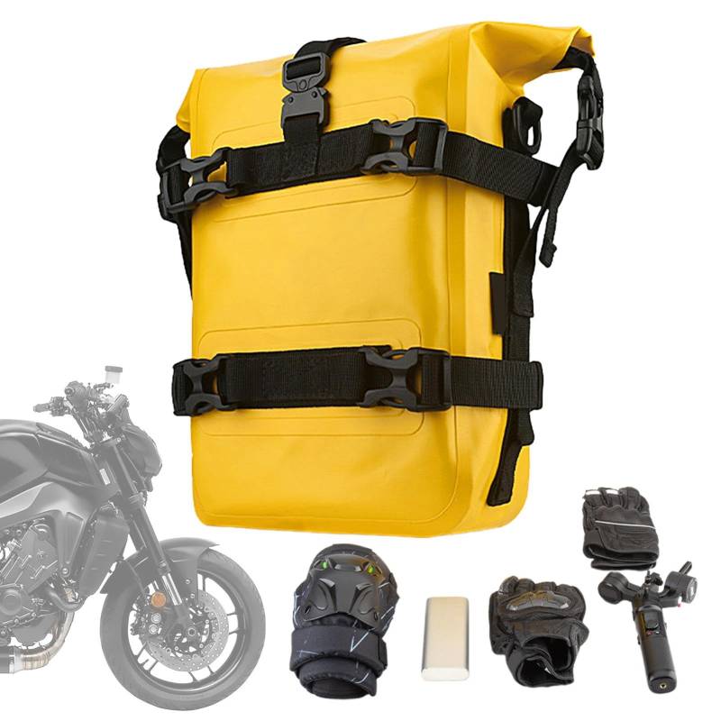 Lenkertasche für Motorrad, Gepäckpaket für Crash Bar Taschen - Gepäckpaket für Motorrad-Satteltaschen, Rahmentasche, wasserdichte Seitentaschen für Motor von DNCG