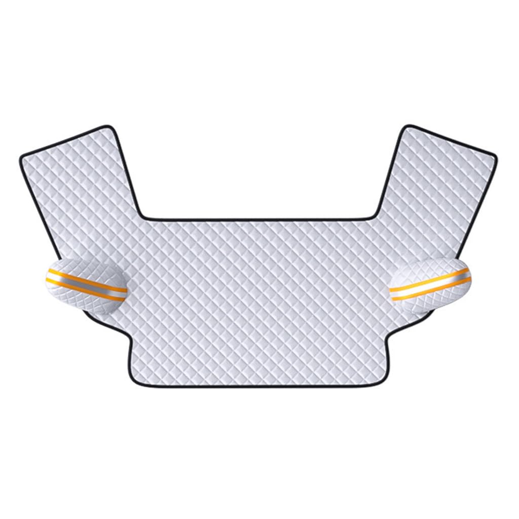 Auto Frontscheibenabdeckung Winter für Bluebird 2016-2025, Scheibenabdeckung Wasserdicht Faltbar Scheibenabdeckung Zubehör,155 * 110cm von DNEOGOO