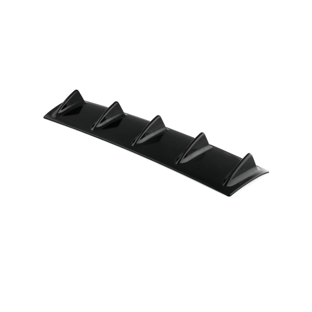 Auto Heckspoiler für Bravo 2008-2012, Haifischflosse Diffusor Lip Spoiler Autozubehör,Medium Black von DNEOGOO