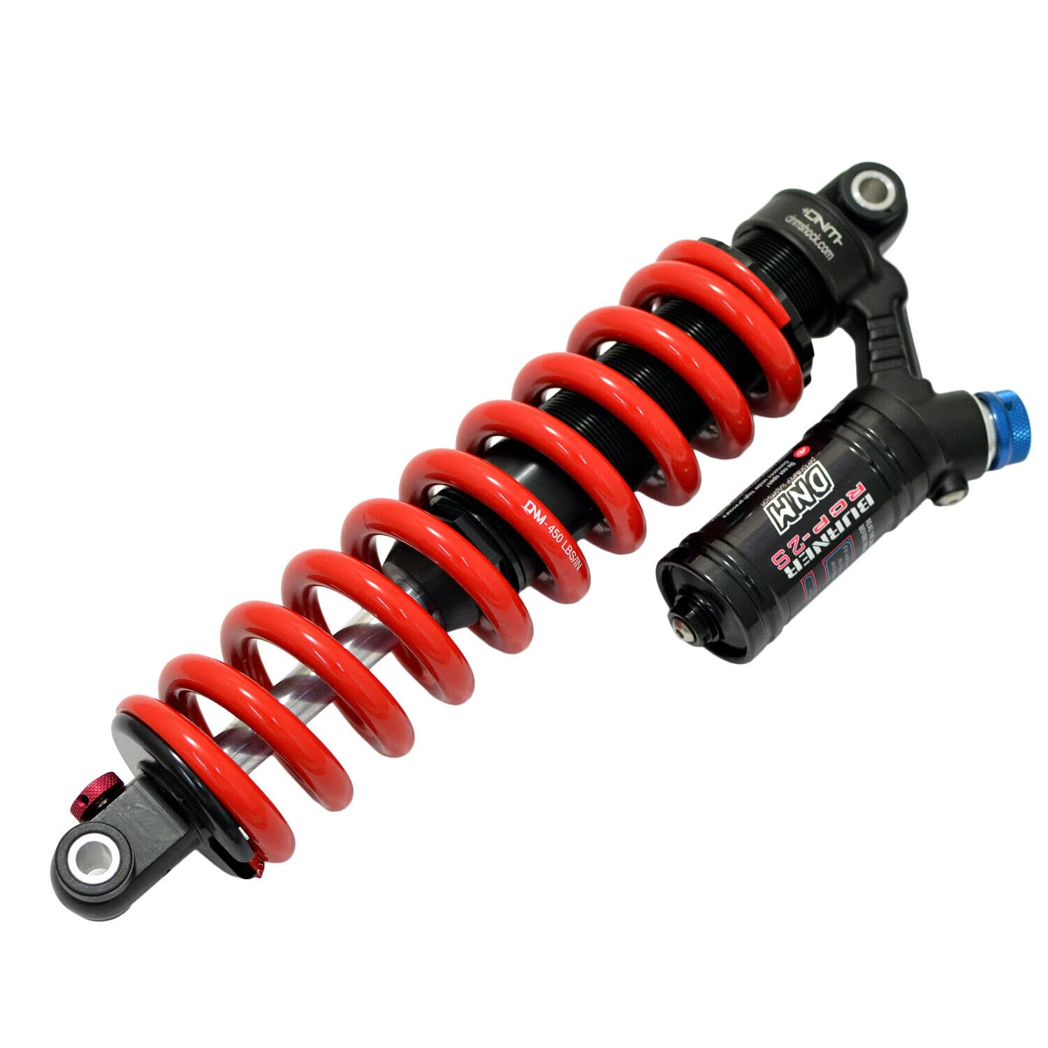 DNM BURNER-RCP2S MTB Downhill Bike Rear Shock 265mm 450 lbs, Red Coil Spring, ST2744 von DNM