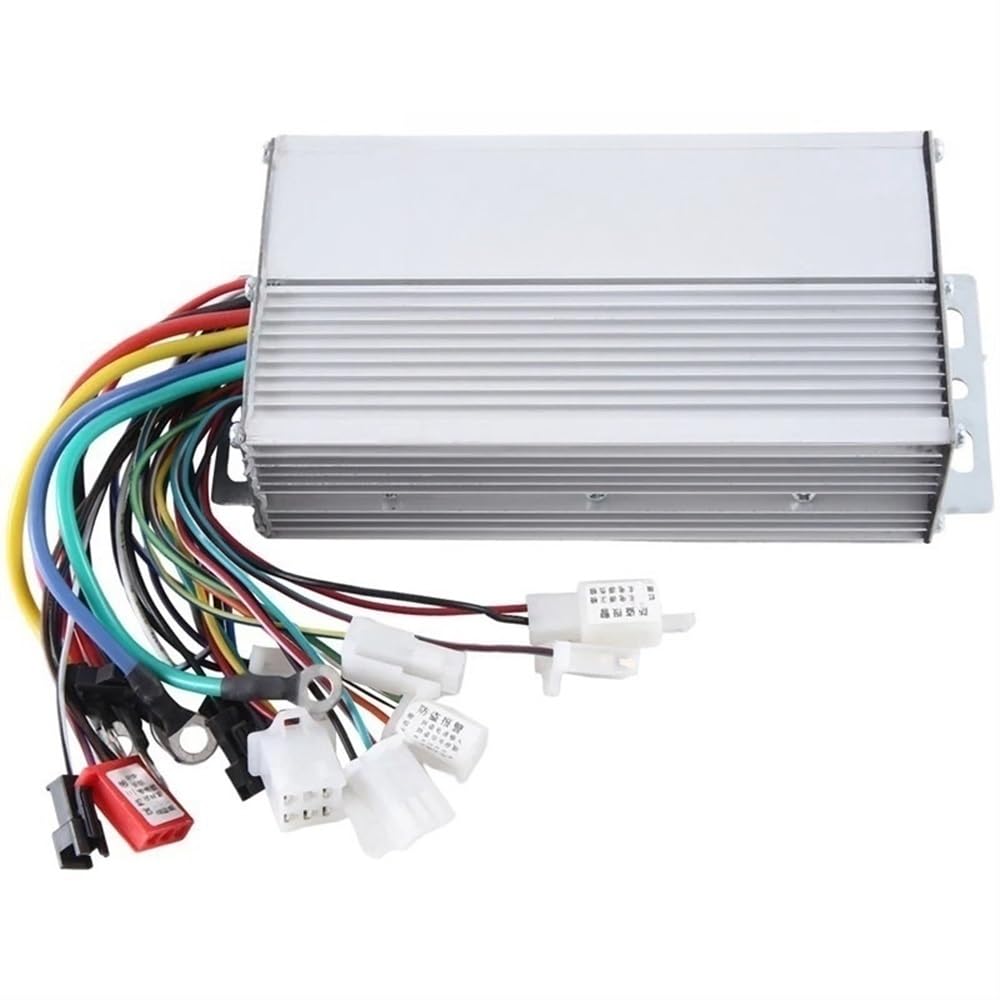 DNZOGW 1 Stück 48 V 60 V 64 V 72 V 1000 W 1500 W Elektrischer Controller 12 Röhren Dual Mode Brushless Controller Geschwindigkeitsmotor Silber Gleichrichter Motorradregler von DNZOGW