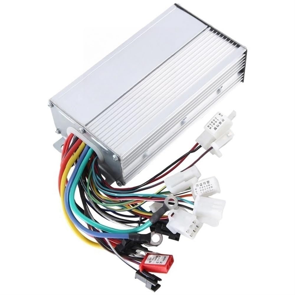 DNZOGW 1 Stück 48 V 60 V 64 V 72 V 1000 W 1500 W Elektrischer Controller 12 Rohr Dual Modus Bürstenloser Controller Silber Gleichrichter Motorradregler von DNZOGW