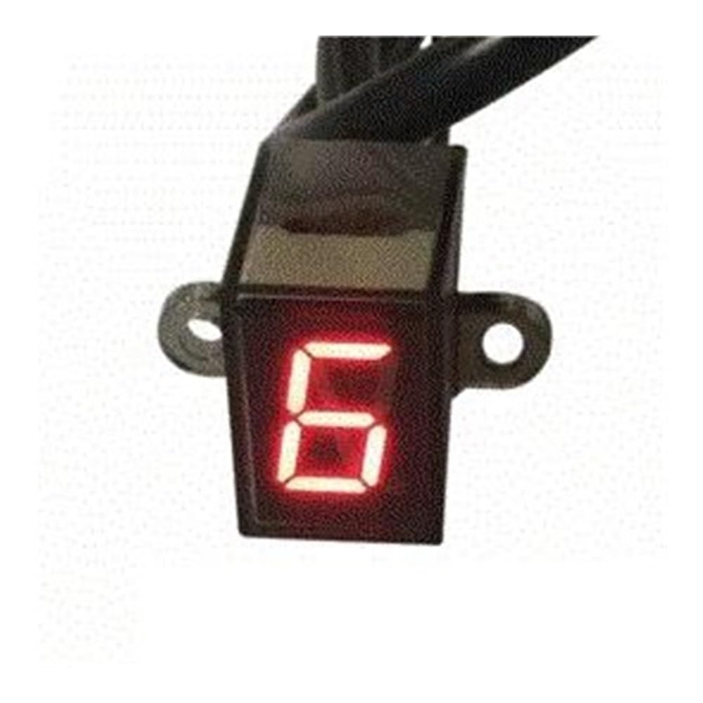 DNZOGW 12V LED Digital Ganganzeige Motorradanzeige Schaltpositionssensor Anzeigeinstrument Motorrad ganganzeige(Style D) von DNZOGW