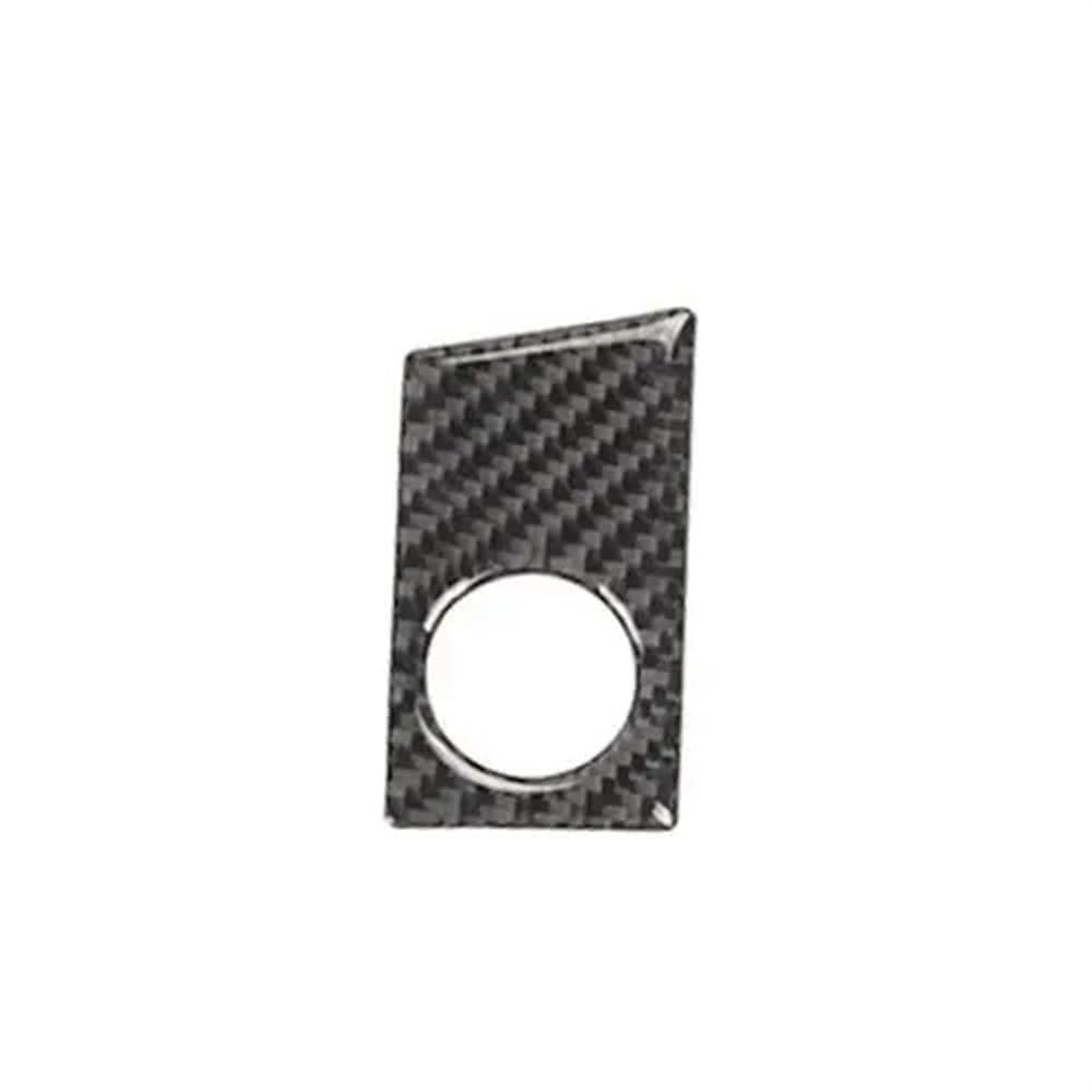 DNZOGW Auto Innen Zierleisten Carbon Fiber Car Styling Innen Motor Start Stop Ring Panel Abdeckung Trim Für A4 B9 A4L 2017 2018 Rahmen Trim Abdeckung(RHD no Color) von DNZOGW