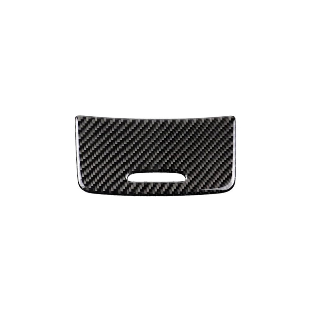 DNZOGW Auto Innen Zierleisten Für A GLA CLA Klasse W176 X156 C117 Auto Carbon Fiber Center Control Panel Zigarettenanzünder Storage Box Cover Rahmen Trim Abdeckung(Part A) von DNZOGW