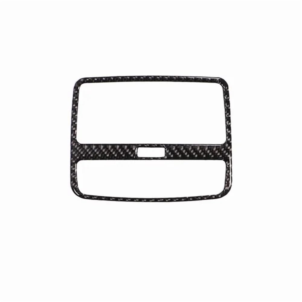 DNZOGW Auto Innen Zierleisten Für A4 B9 2017-2019 Carbon Fiber Center Armlehne Hinten Air Vent Dekoration Rahmen Abdeckung Aschenbecher Panel Aufkleber Rahmen Trim Abdeckung(Air Vent) von DNZOGW