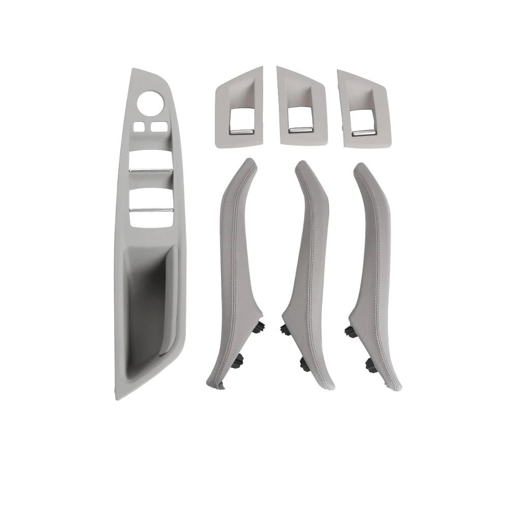 DNZOGW Auto Innentürgriffverkleidung Für 5er-Serie Für F10 Für F11 Für 520 523 525 528 530i RHD LHD Auto Links Rechts Innentürgriff Montagesätze(LHD Gray) von DNZOGW