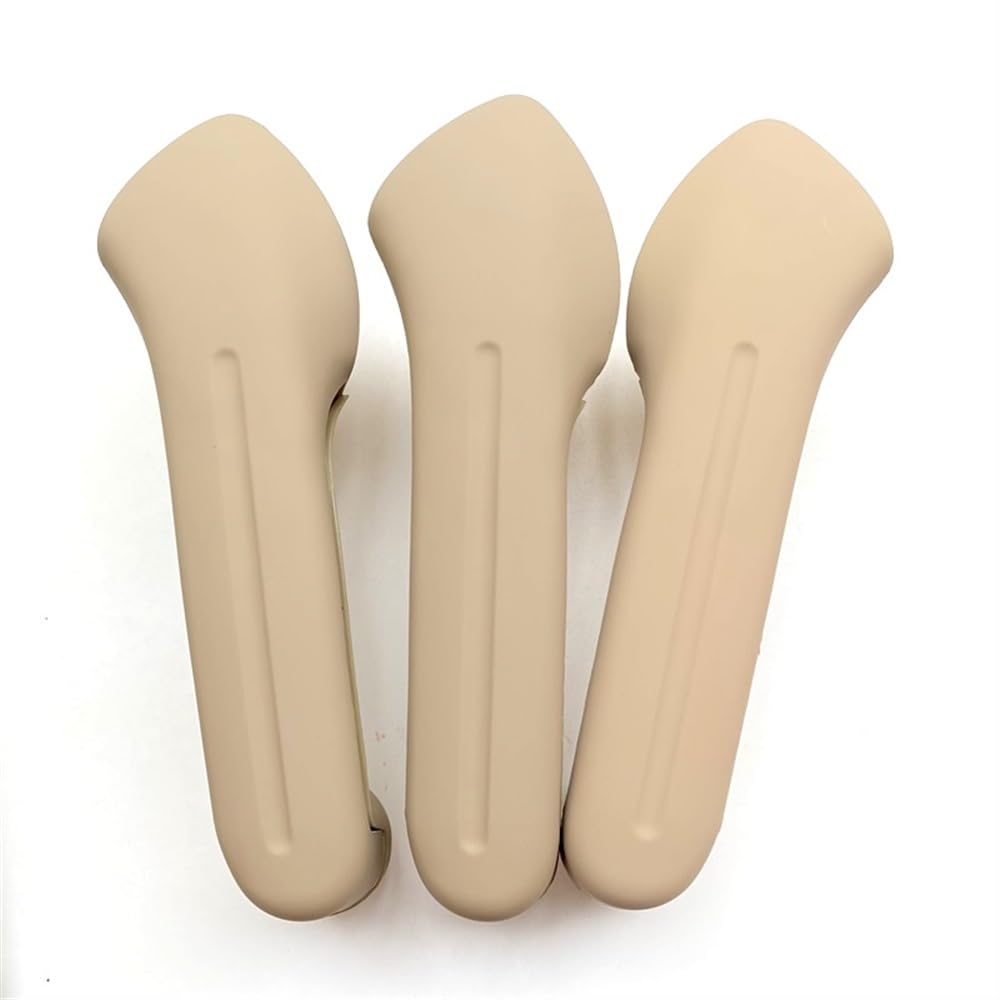 DNZOGW Auto Innentürgriffverkleidung Für Golf 4 Für MK4 1999-2004 Beige Beige Pull Haltegriff Auto Tür Griff Armlehne Fenster Schalter Fra(3pcs beige) von DNZOGW