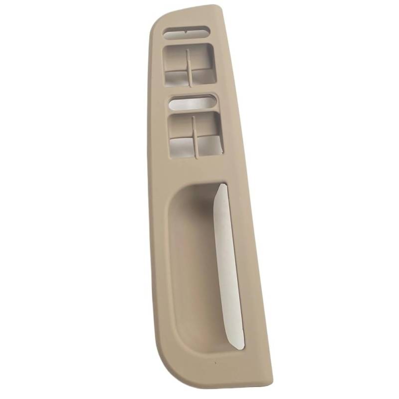 DNZOGW Auto Innentürgriffverkleidung Für Golf 4 Für MK4 Auto Auto Modifizierte Fensterheber-Taste Bedienfeld Türgriffabdeckungen LHD Zubehör(1 pcs beige) von DNZOGW