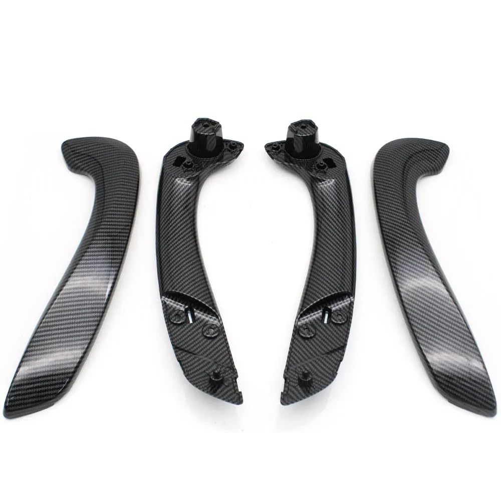 DNZOGW Auto Innentürgriffverkleidung Für MK3 Für Fluence 2008-2016 809540001R 809600007R LHD RHD Innen Auto Vorne Links Rechts Innen Tür Pull Griff(Carbon L and R) von DNZOGW