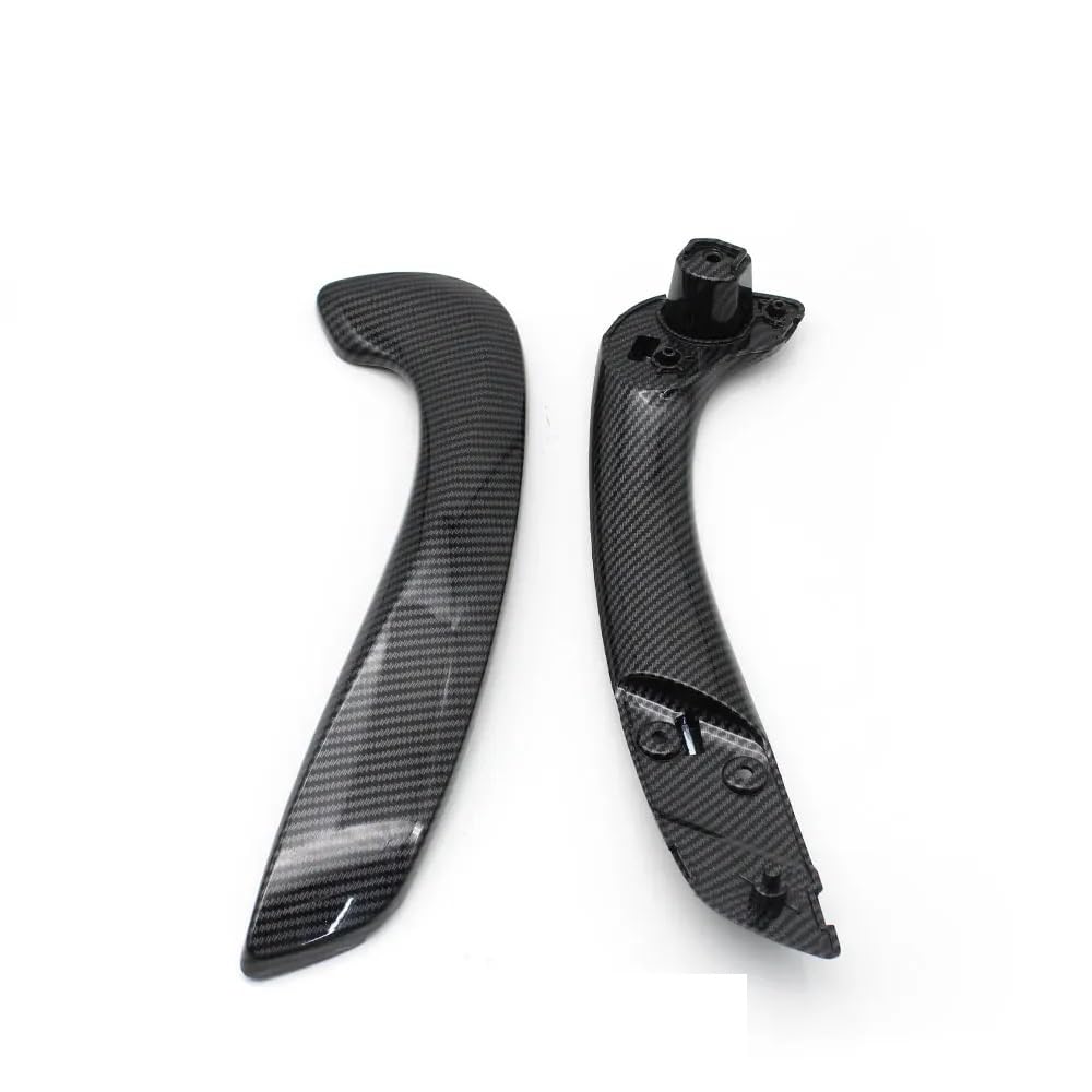 DNZOGW Auto Innentürgriffverkleidung Für MK3 Für Fluence 2008-2016 809540001R 809600007R LHD RHD Innen Auto Vorne Links Rechts Innen Tür Pull Griff(Carbon Left) von DNZOGW