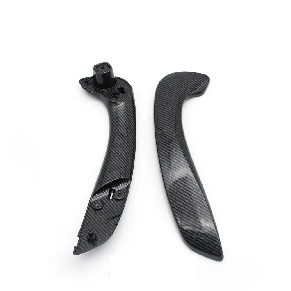 DNZOGW Auto Innentürgriffverkleidung Für MK3 Für Fluence 2008-2016 809540001R 809600007R LHD RHD Innen Auto Vorne Links Rechts Innen Tür Pull Griff(Carbon Right) von DNZOGW