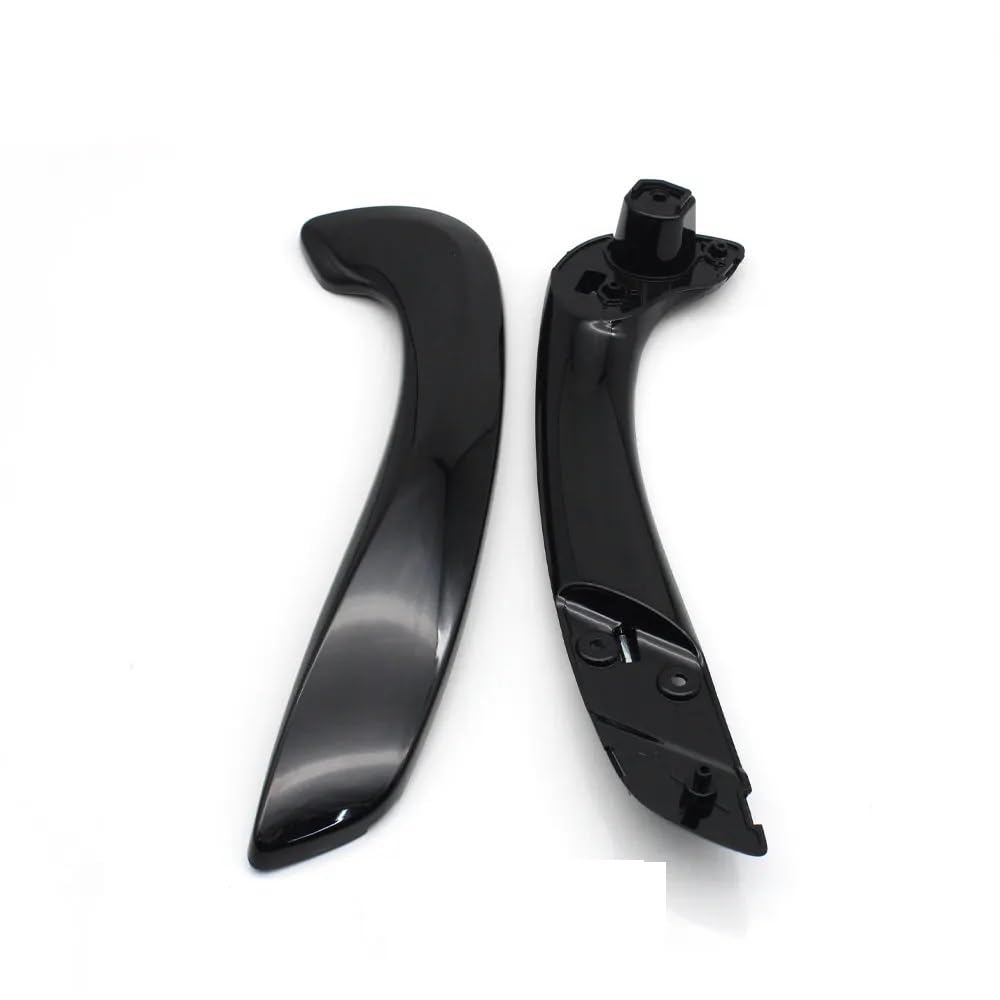 DNZOGW Auto Innentürgriffverkleidung Für MK3 Für Fluence 2008-2016 809540001R 809600007R LHD RHD Innen Auto Vorne Links Rechts Innen Tür Pull Griff(Piano Black Left) von DNZOGW